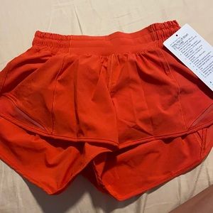 carnation red hotty hot shorts